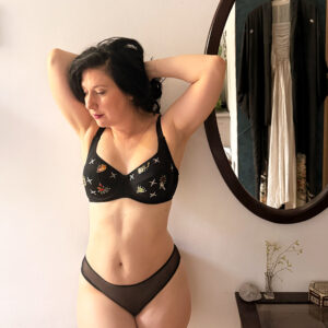 Midnight Muerte Underwired Bra